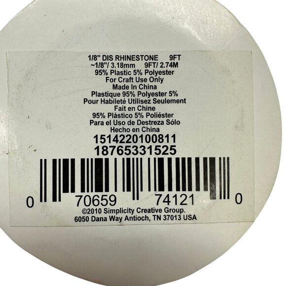 Disney Fairies Tinkerbell Self Adhesive Rhinestones - Picture 4 of 5